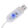 Christmas Icicle Lights - 40pcs Warm White with Remote Control