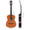 Classical Guitar for Beginners & Kids - 3/4 Size | HipoMarket