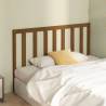 Honey Brown Bed Headboard - Solid Pine Wood | HipoMarket