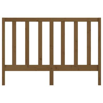 Honey Brown Bed Headboard - Solid Pine Wood | HipoMarket