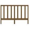 Honey Brown Bed Headboard - Solid Pine Wood | HipoMarket