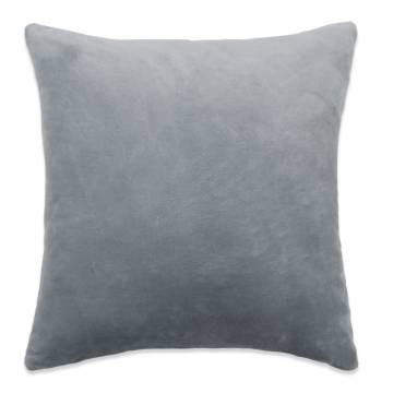 Cushion Covers 4 pcs Velour 40x40 cm Grey - Hipomarket