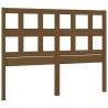 Honey Brown Bed Headboard - Solid Pine Wood | HipoMarket