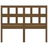 Honey Brown Bed Headboard - Solid Pine Wood | HipoMarket