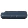 Luxurious Dark Blue Dog Bed - Faux Leather 80x68x23 cm