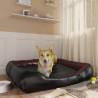 Dog Bed Black and Brown 105x80x25 cm Faux Leather Colour black and brown Size 105 x 80 x 25 cm 