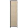 Folding Wardrobes 2 pcs Cream - Space-Saving Storage Solution