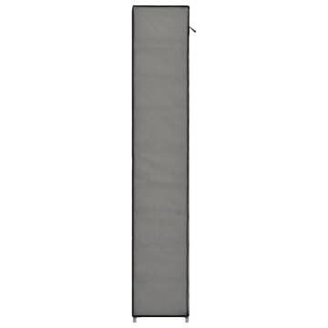 Shoe Cabinet with Cover Grey 57x29x162 cm - Hipomarket