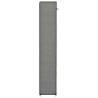 Shoe Cabinet with Cover Grey 57x29x162 cm - Hipomarket