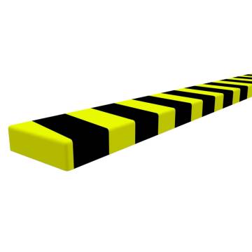 Corner Protector Yellow & Black 6x2x101.5 cm - Durable PU Safety