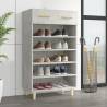 Shoe Cabinet Concrete Grey 60x35x105 cm Engineered Wood Colour concrete grey Quantity in Package 1 Number of Number of shelves 