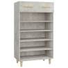 Shoe Cabinet Concrete Grey | Scandinavian Style – Hipomarket