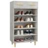 Shoe Cabinet Concrete Grey | Scandinavian Style – Hipomarket