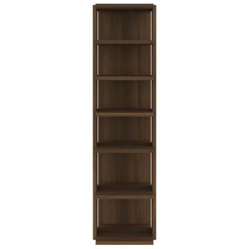 Brown Oak Shoe Rack - 27.5x27x102 cm | Hipomarket