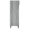 Shoe Cabinet Grey Sonoma - 30x35x105 cm Engineered Wood