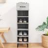 Shoe Cabinet Grey Sonoma - 30x35x105 cm Engineered Wood