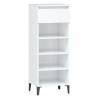 High Gloss White Shoe Rack - Stylish & Practical Storage