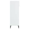 High Gloss White Shoe Rack - Stylish & Practical Storage