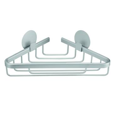 Kleine Wolke Rocco Triangular Shower Rack - Aluminium Shelf