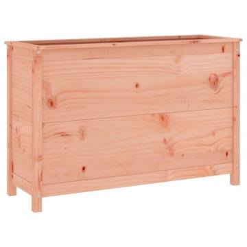 Garden Raised Bed 119.5x40x78 cm - Solid Douglas Wood