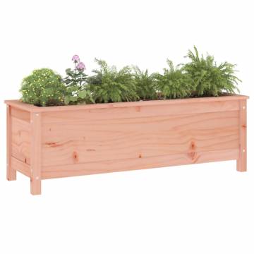 Garden Raised Bed 119.5x40x39 cm Solid Wood Douglas | HipoMarket