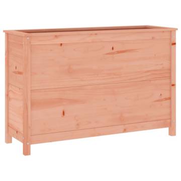 Garden Raised Bed 119.5x40x78 cm - Solid Douglas Wood