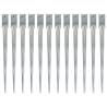 Ground Spikes 12 pcs Silver 7x7x90 cm Galvanised Steel Size 7 x 7 x 90 cm Quantity in Package 12 