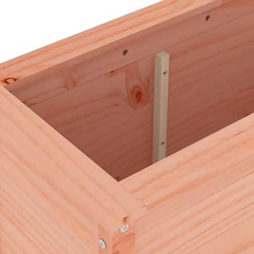 Garden Raised Bed 119.5x40x78 cm - Solid Douglas Wood