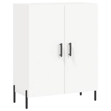 Stylish Highboard White 69.5x34x180 cm - Quality Engineered Wood