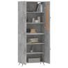 Highboard Concrete Grey - Stylish Storage Solution | HipoMarket