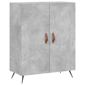 Highboard Concrete Grey - Stylish Storage Solution | HipoMarket