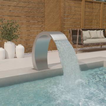 Stainless Steel Pool Fountain 22x60x70 cm - HipoMarket