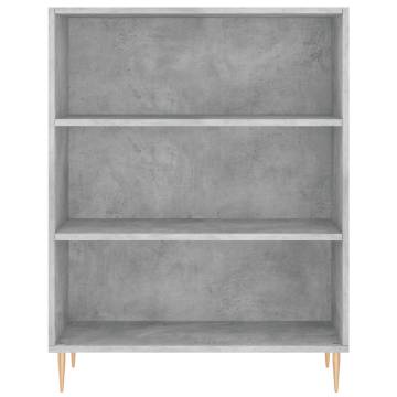 Stylish Highboard Concrete Grey - Elegant Storage Solution