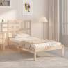 Bed Frame Solid Wood 90x200 cm - Stylish & Sturdy