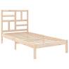 Bed Frame Solid Wood 90x200 cm - Stylish & Sturdy