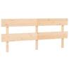 Stylish Solid Wood Pine Bed Headboard | 204x3x81 cm