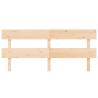 Stylish Solid Wood Pine Bed Headboard | 204x3x81 cm