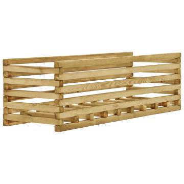 Garden Raised Bed 120x40x38.5 cm - Impregnated Pinewood