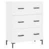 Stylish Highboard White 69.5x34x180 cm - HipoMarket