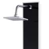 Stylish Black Shower Panel Unit | 18x42.1x120 cm