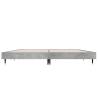 Bed Frame Concrete Grey 120x190 cm - Small Double for Comfort