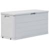 Garden Storage Box 280L - Light Grey | Hipomarket UK