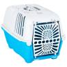 Durable White & Blue Pet Carrier - 55x36x36 cm | HipoMarket