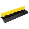 Cable Protector Ramps - 100 cm Rubber - 2 pcs | Hipomarket UK