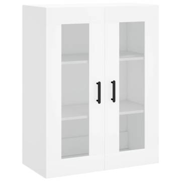 Stylish Highboard White 69.5x34x180 cm - Durable Design