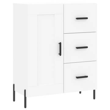 Stylish Highboard White 69.5x34x180 cm - Durable Design