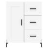 Stylish Highboard White 69.5x34x180 cm - Durable Design