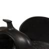 Real Leather Western Saddle Set - 17" Black | HiPO Market