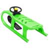 Sledge with Wheel Green - Durable & Fun for Kids