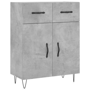 Highboard Concrete Grey - Stylish Storage Solution | Hipo Market